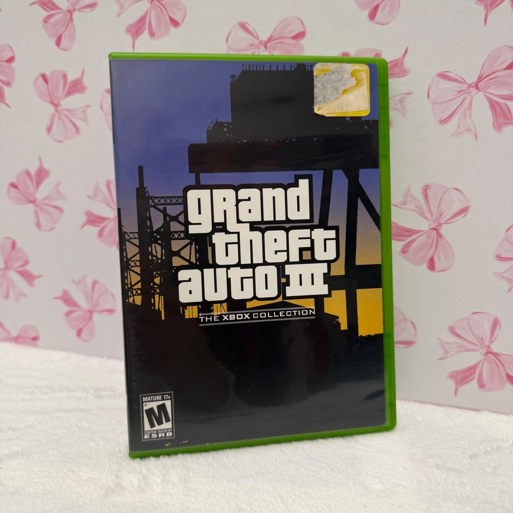 Grand Theft Auto‎ III The Xbox Collection Xbox Game Disc